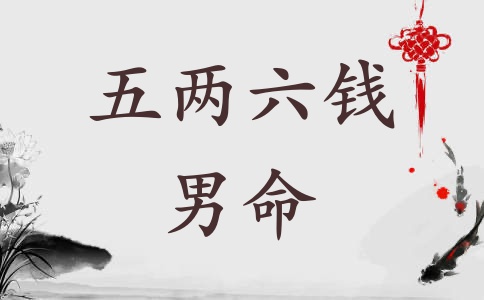 五兩六錢(qián)男命詳細(xì)解釋一生