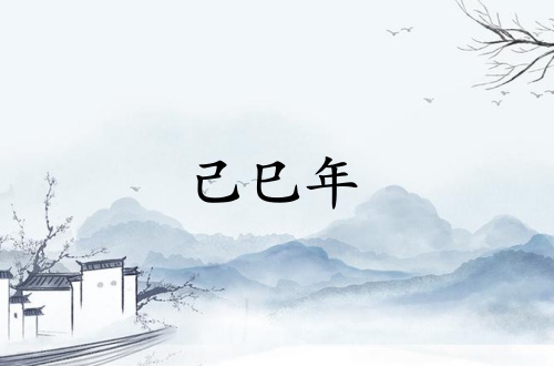 己巳年是哪一年是什么命？