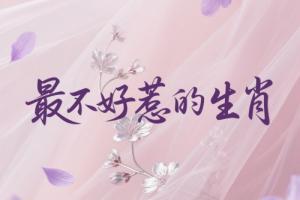 十二生肖中最不好惹的生肖是哪個(gè)生肖？